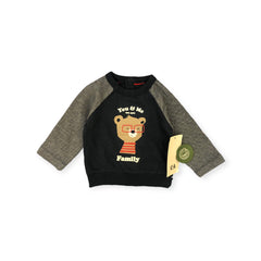 CA Sweatshirt with Contrast Sleeves For Boys