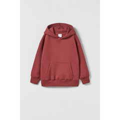 ZR Boys Basic Fleece Hoodie Maroon